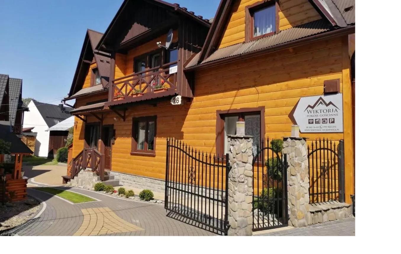 Pokoje Goscinne Wiktoria Szczawnica Esterno foto